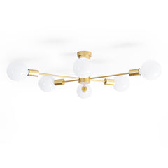 Lámpara de techo "ASTRA" - 6 luces - E27