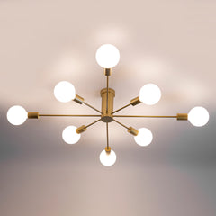 Lámpara de techo "ASTRA" - 8 luces - E27