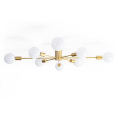 Lámpara de techo "ASTRA" - 8 luces - E27
