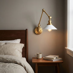 Aplique de pared vintage orientable "Wallen"