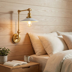 Aplique de pared vintage orientable "Wallen"