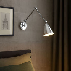 Aplique de pared vintage orientable "Tika"