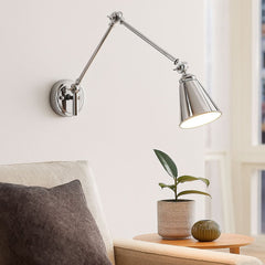 Aplique de pared vintage orientable "Tika"