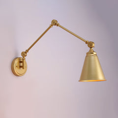 Aplique de pared vintage orientable "Tika"