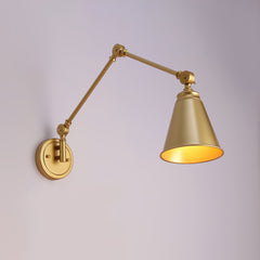 Aplique de pared vintage orientable "Tika"