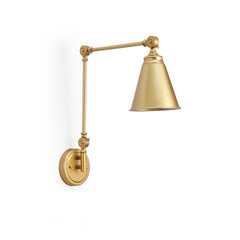 Aplique de pared vintage orientable "Tika"