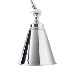 Aplique de pared vintage orientable con cable y enchufe "Tika"