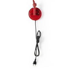 Aplique de pared vintage orientable con cable y enchufe "Tika"