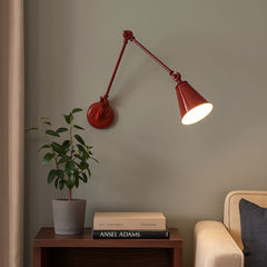 Aplique de pared vintage orientable "Tika"