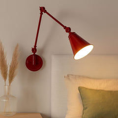 Aplique de pared vintage orientable "Tika"