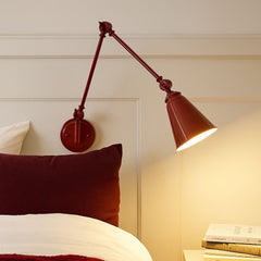 Aplique de pared vintage orientable "Tika"