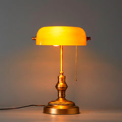 Lámpara de mesa vintage "BANQUERO" - E27