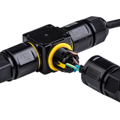 Conector impermeable en T - M20 - IP68 - 0.5 - 2.5mm²