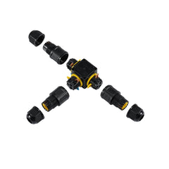 Conector impermeable en T - M20 - IP68 - 0.5 - 2.5mm²