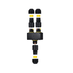 Conector impermeable en Y - 3P - IP68 - 0,5-4,0mm² - 32A - T105