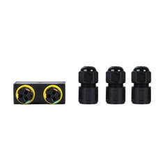Conector impermeable en Y - 3P - IP68 - 0,5-4,0mm² - 32A - T105