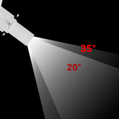 Proyector shapeable para carril magnético 48V - 20W - 20º-35º
