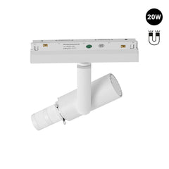 Proyector shapeable para carril magnético 48V - 20W - 20º-35º