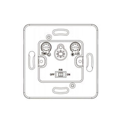 Sensor de movimiento PIR de pared redondo 160º