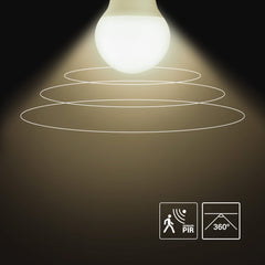 Bombilla LED con sensor de movimiento y crepuscular - E27 A60 - 7W - 450lm