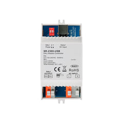 Controlador maestro DALI para carril DIN - USB - 64 dispositivos