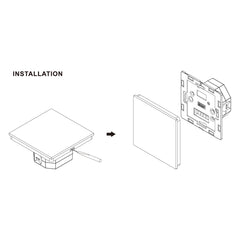 Panel táctil DALI Master - Pantalla OLED - USB