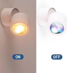 Aplique de pared y techo "FLOC" - 8W - Efecto atardecer - 1800K