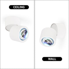 Aplique de pared y techo "FLOC" - 8W - Efecto atardecer - 1800K