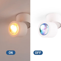 Aplique de pared y techo "FLOC" - 8W - Efecto atardecer - 1800K