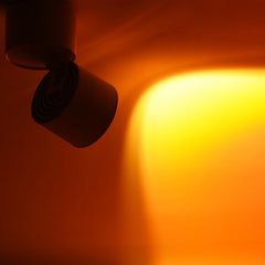 Aplique de pared y techo "FLOC" - 8W - Efecto atardecer - 1800K