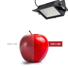 Downlight LED rectangular orientable CCT 60W - 100° Driver LIFUD