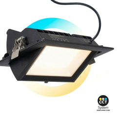 Downlight LED rectangular orientable CCT 60W - 100° Driver LIFUD