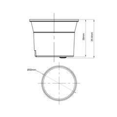 Módulo LED CCT para aro downlight MR16 - 7W - 650lm - CRI 80