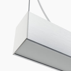 Lámpara lineal LED DOB CCT - 40W - 120cm - 120lm/W - PVC - Suspensión