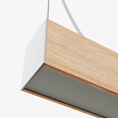 Lámpara lineal LED DOB CCT - 40W - 120cm - 120lm/W - PVC - Suspensión