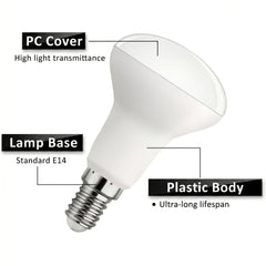 Bombilla LED reflectora - E14 R50 - 5W