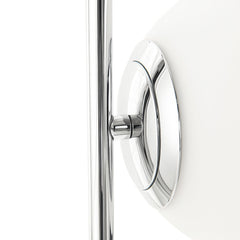 Aplique de pared doble bola cristal "Double"