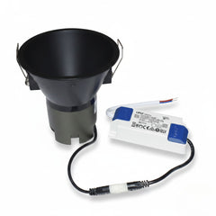 Foco LED empotrable 11W "KOPPA"- Óptica 36º - Corte Ø 100mm - Bajo UGR