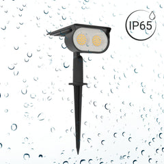 Foco solar exterior LED con pincho - 1.8W - IP65