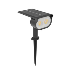Foco solar exterior LED con pincho - 1.8W - IP65