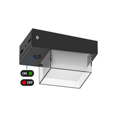 Lámpara LED solar con sensor de microondas - 3000K - IP65 - 360lm