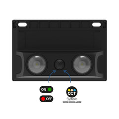 Lámpara LED solar de exterior - CCT - 2 LED - 60lm