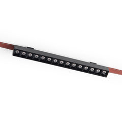 Lámpara lineal 400 para sistema "Axia" - 15W - 48V - Luz cálida