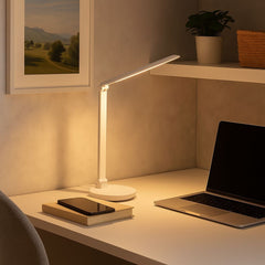 Lámpara de escritorio LED con USB - Regulable - CCT - 4W