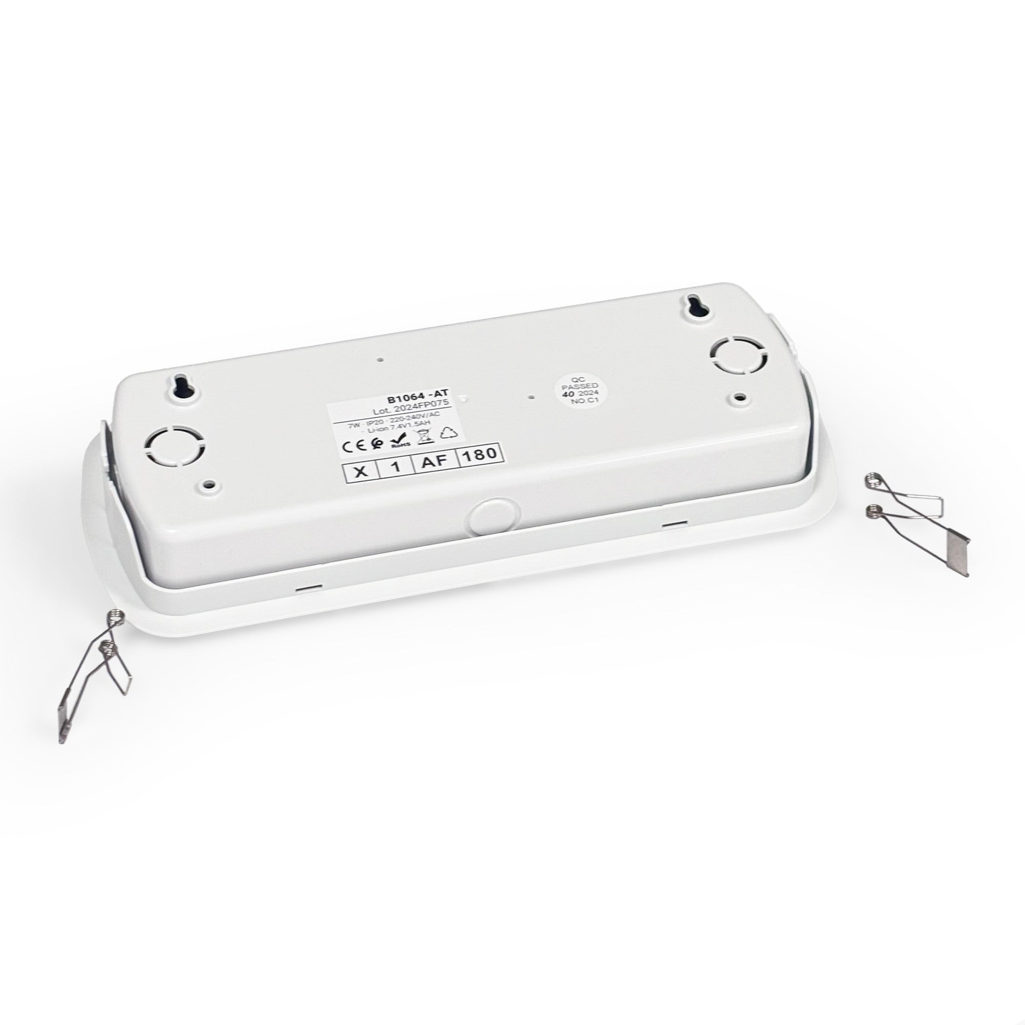 Luz de emergencia AUTOTEST  - 7W - 1000lm - 3h de autonomía