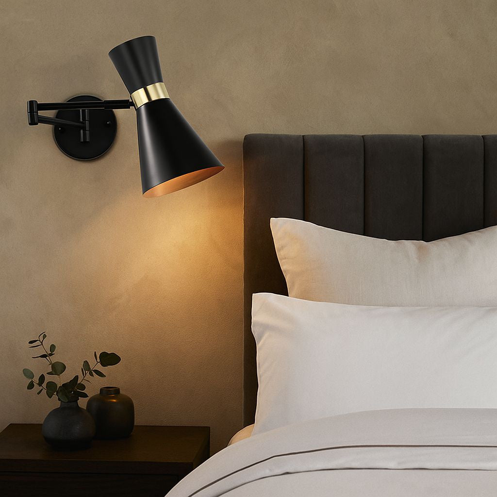 Aplique de pared con brazo articulado "Mode"
