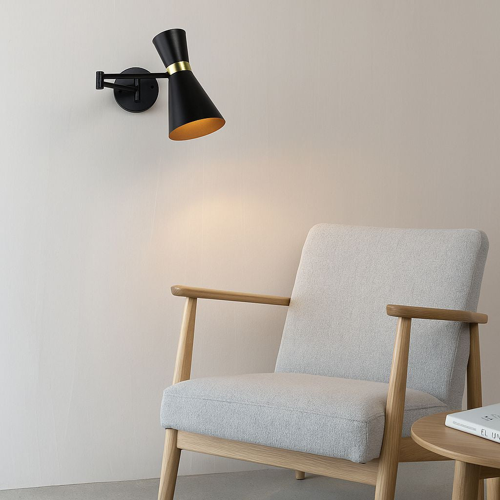 Aplique de pared con brazo articulado "Mode"