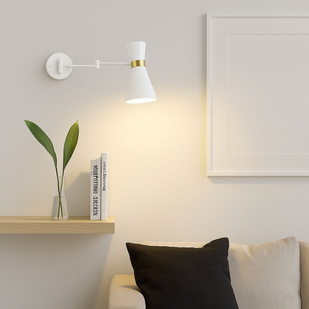 Aplique de pared con brazo articulado "Mode"