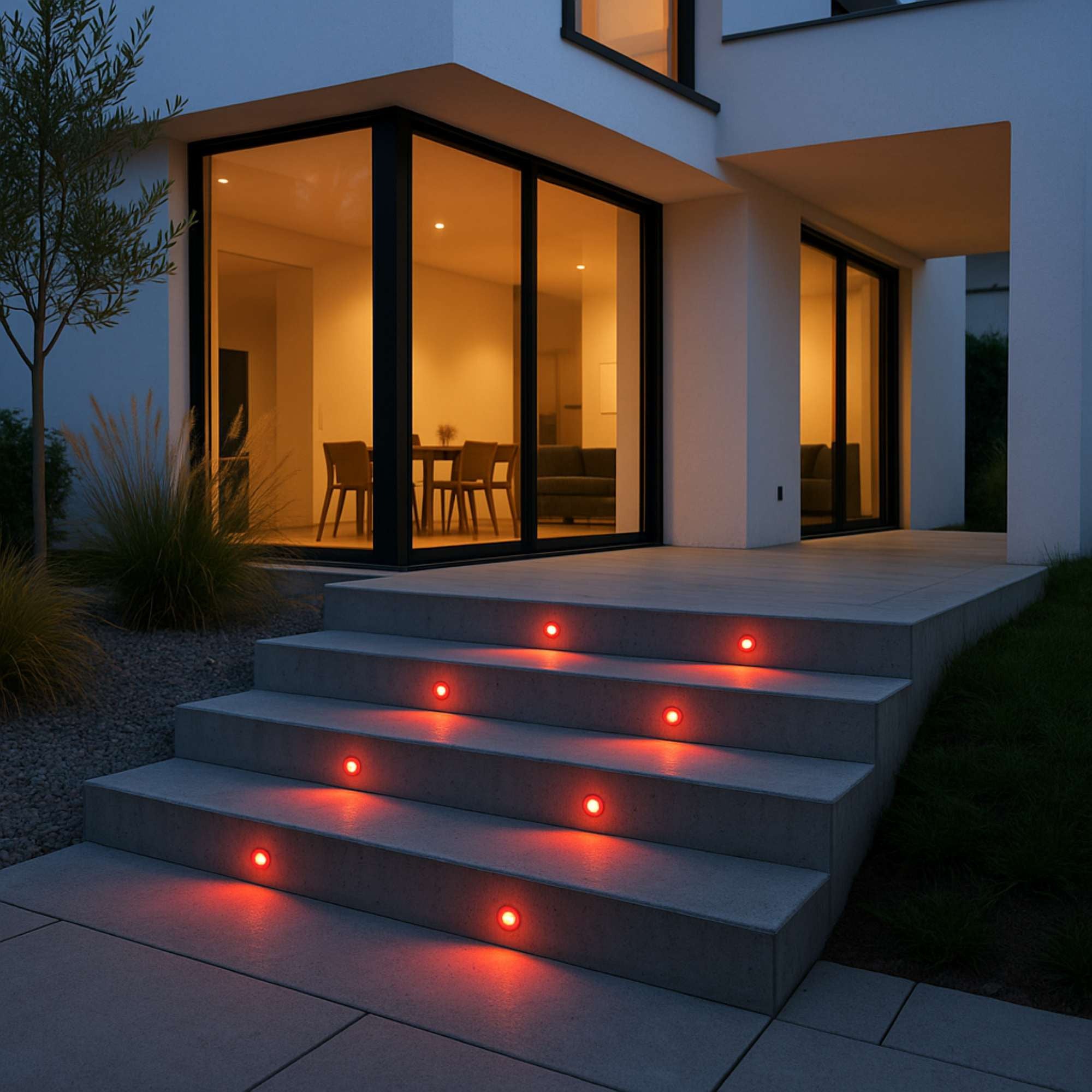 Baliza LED exterior empotrable - RGB - 0,7W - IP67 - Ø60mm