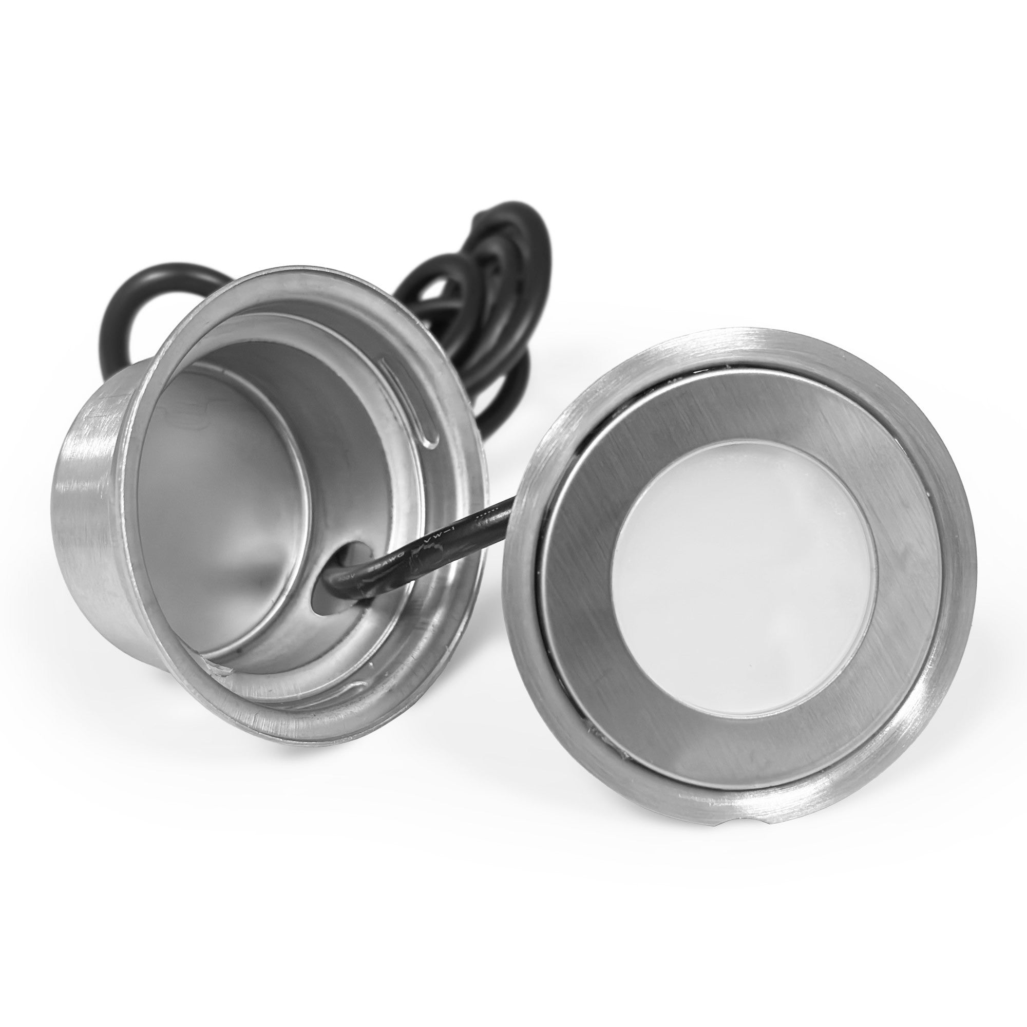 Baliza LED empotrable en suelo 0,5W - 12V DC - IP67 - Ø60mm